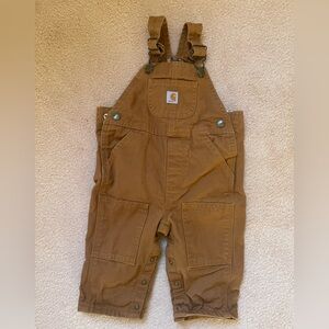 NWOT Carhartt Baby Boy’s Lined Overalls, 9m